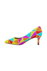 Escarpins à talons bas à bout pointu Fiesta Time pour femmes
