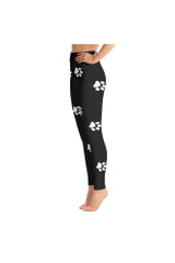 Legging de yoga à imprimé patte