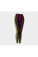 Legging rayé multicolore