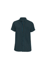 Chemise à manches courtes pour hommes à rayures classiques