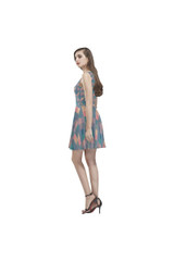 Robe patineuse sans manches Pastel Pixels Thea
