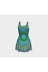 Mandala citron vert