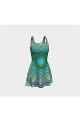 Mandala citron vert