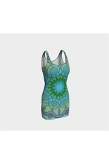 Mandala citron vert
