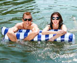 Premium Swimming Pool Float Hammock, Multi-Purpose Inflatable Hammock, Water Hammock Lounge(red, blue, orange)