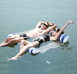 Premium Swimming Pool Float Hammock, Multi-Purpose Inflatable Hammock, Water Hammock Lounge(red, blue, orange)