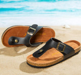 Slippers Flip Flops Summer Beach Cork Shoes Slides Girls Flats Sandals Casual Shoes