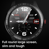 CYBORIS New Smart Watch Women Men Smart Watch For Android iOS Electronics Smart Clock Fitness Tracker IP68 Waterproof Ultra-thin Smart Watch