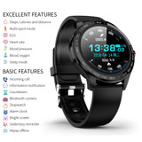 CYBORIS New Smart Watch Women Men Smart Watch For Android iOS Electronics Smart Clock Fitness Tracker IP68 Waterproof Ultra-thin Smart Watch