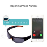 Bluetooth Headset HD1080P Smart Mini Camera Multifunctional MP3 Player Sports Accessories Sun Glasses