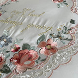 High Quality Luxury Embroidery 100S Satin Egyptian Cotton Bedding Set
