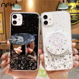 High Quality Luxury Glitter Makeup Mirror Case For iPhone