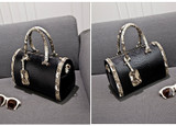 Super Quality Snakeskin Leather Shoulder Handbag