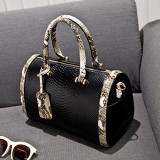 Super Quality Snakeskin Leather Shoulder Handbag