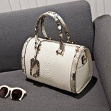 Super Quality Snakeskin Leather Shoulder Handbag