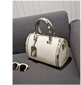 Super Quality Snakeskin Leather Shoulder Handbag