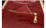 High Quality Luxury Diamond Handbag  Crocodile Pattern