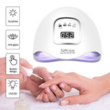 Nail Set Nail drill & Nail lamp Acrylic Kit