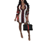 High Quality Autumn Long Shirt Dress