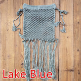 High Quality  Boho Hand Crochet Tassel bikini cover
