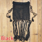 High Quality  Boho Hand Crochet Tassel bikini cover