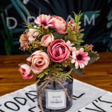 High Quality  Rose silk flowers Gerbera Daisy