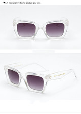 High Quality Rivet Shades Big Frame Leopard Style Sunglasses