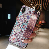 High Quality Vintage Pattern Wrist Strap Case for iPhone High Quality Vintage Pattern Wrist Strap Case for iPhone