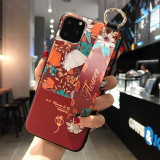 High Quality Vintage Pattern Wrist Strap Case for iPhone High Quality Vintage Pattern Wrist Strap Case for iPhone