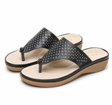 new Summer Sandals Women Flip Flops Open Toe Rhinestone Hollow