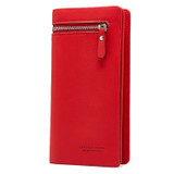Wallet Female PU Leather Wallet Women's clutch Leisure Purse Red Pink Style