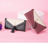 HOT Geometric Envelope Wallet Women Brand Designer Female Wallet