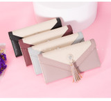 HOT Geometric Envelope Wallet Women Brand Designer Female Wallet
