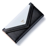 HOT Geometric Envelope Wallet Women Brand Designer Female Wallet