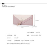 HOT Geometric Envelope Wallet Women Brand Designer Female Wallet