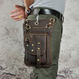 Original Leather Multifunction Men Travel Shoulder Crossbody Messenger Bag