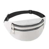 New Women's Waist Bag High Quality Crocodile Women PU Leather Bag