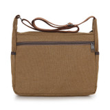 Men Canvas Shoulder Bag Multifunction Casual Travel Crossbody Bags