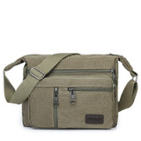 Men Canvas Shoulder Bags Casual Tote Travel Men's Crossbody Bag Luxury