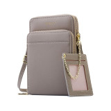 Luxury Leather Shoulder Bags Women Clutch Mini Crossbody Messenger Bag
