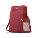 Luxury Leather Shoulder Bags Women Clutch Mini Crossbody Messenger Bag