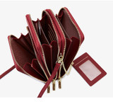 Luxury Leather Shoulder Bags Women Clutch Mini Crossbody Messenger Bag