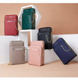 Luxury Leather Shoulder Bags Women Clutch Mini Crossbody Messenger Bag