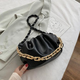 Wave Strap Belt Design Crossbody Bags For Women PU Leather Shoulder bags