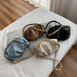 Wave Strap Belt Design Crossbody Bags For Women PU Leather Shoulder bags