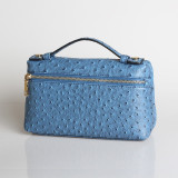 Fashion Crocodile Embossed Leather Women Clutch Make Up Bag Handbags