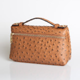 Fashion Crocodile Embossed Leather Women Clutch Make Up Bag Handbags