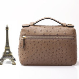 Fashion Crocodile Embossed Leather Women Clutch Make Up Bag Handbags