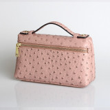 Fashion Crocodile Embossed Leather Women Clutch Make Up Bag Handbags