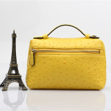 Fashion Crocodile Embossed Leather Women Clutch Make Up Bag Handbags